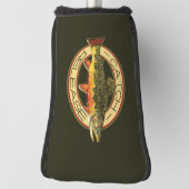 De Brook-forel Vist Golfheadcover (Draai 90)