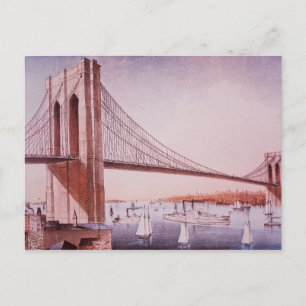 De Brooklyn Bridge Briefkaart
