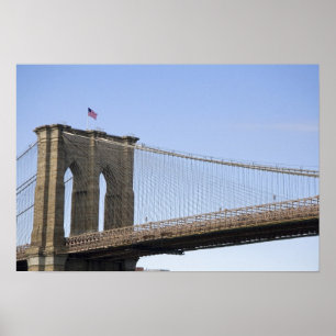 De Brooklyn Bridge in New York City, Nieuw 2 Poster