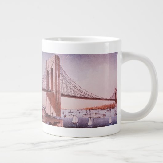 De Brooklyn Bridge Jumbo Beker (Rechts)