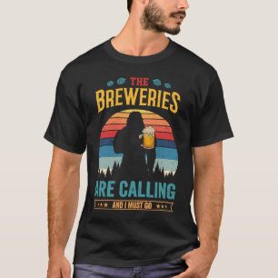 De brouwerijen bellen en ik moet naar de sasquatch t-shirt