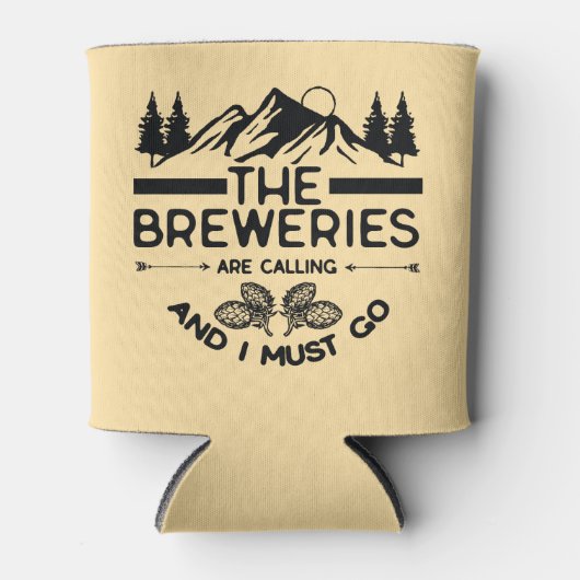 De brouwerijen roepen en ik moet gaan blikjeskoeler (Voorkant)