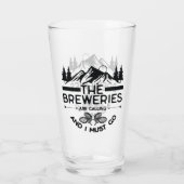 De brouwerijen roepen en ik moet gaan glas (Achterkant)