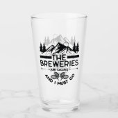 De brouwerijen roepen en ik moet gaan glas (Voorkant)