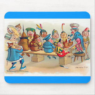 De Brownie's kerstdiner Muismat