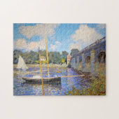 De brug bij Argenteuil, Monet Legpuzzel (Horizontaal)