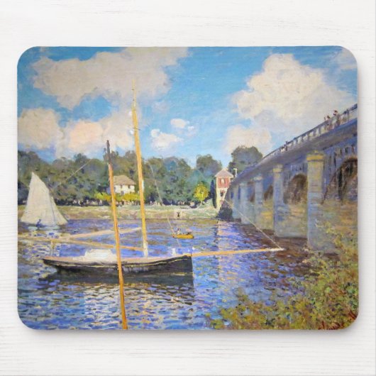 De brug bij Argenteuil, Monet Muismat (Voorkant)