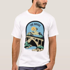 de brug dicht bij de berg t-shirt