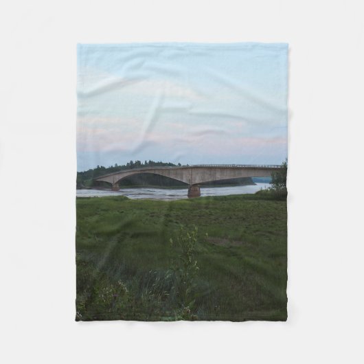 De brug fleece deken (Voorkant)