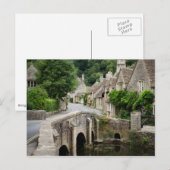 De brug in Castle Combe, briefkaart van het Vereni (Voorkant / Achterkant)