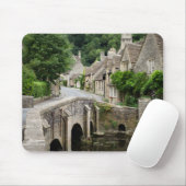 De brug in Castle Combe, mousepad in het Verenigd  Muismat (Met muis)