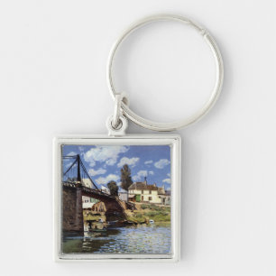 De brug in Villeneuve-la-Garenne Sleutelhanger