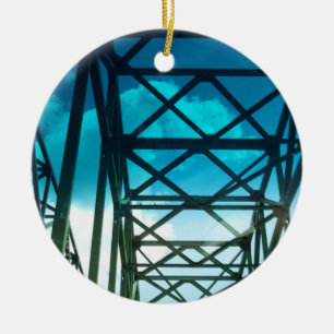 De brug keramisch ornament