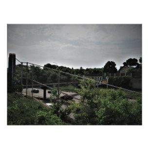 "De brug naar Dimension Zed" Fotoprint Foto Afdruk