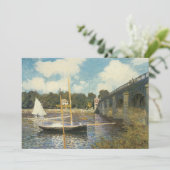 De brug over de weg naar Argenteuil door Claude Mo (Staand voorkant)