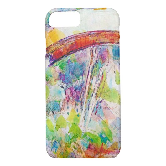 De brug, Paul Cezanne Case-Mate iPhone Case (Achterkant)