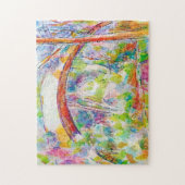 De brug, Paul Cezanne Legpuzzel (Verticaal)