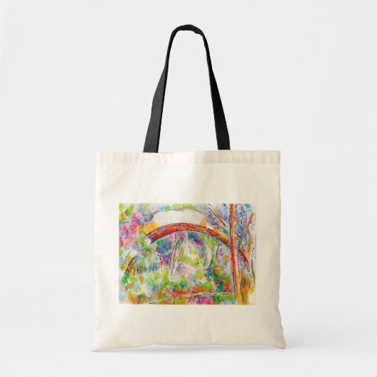 De brug, Paul Cezanne Tote Bag (Voorkant)