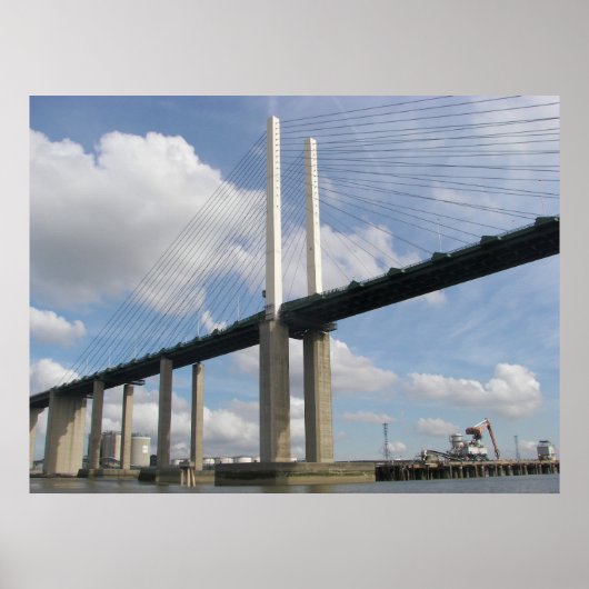 De brug QE2 Poster (Voorkant)