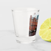 De brug shot glas (Links)