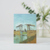 De brug van Arles - Vincent Van Gogh Briefkaart (Staand voorkant)