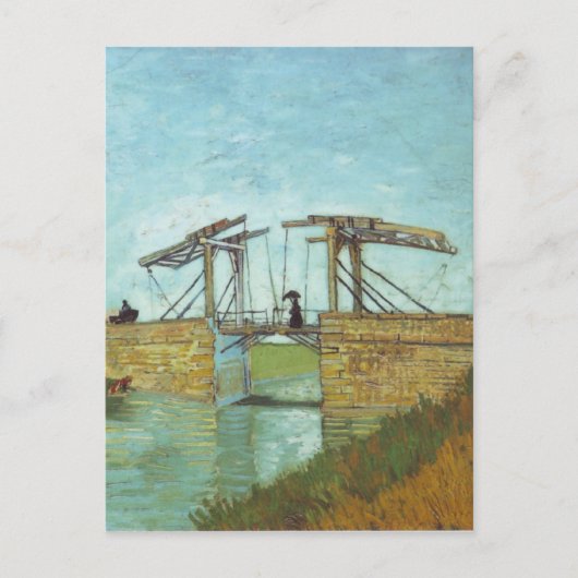 De brug van Arles - Vincent Van Gogh Briefkaart (Voorkant)
