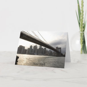 De Brug van Brooklyn, New York Kaart