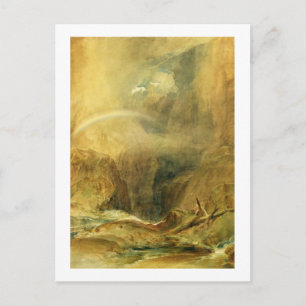 De Brug van de duivel, St. Gotthard Pas, c.1804 Briefkaart