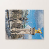 De brug van Grand Palais en Pont Alexandre III - P Legpuzzel (Horizontaal)