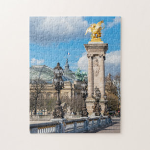 De brug van Grand Palais en Pont Alexandre III - P Legpuzzel