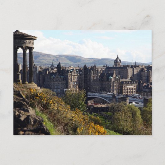 De Brug van het noorden, Edinburgh Briefkaart (Voorkant)