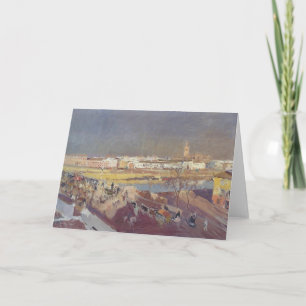 De brug van Joaquín Sorolla- Triana, Sevilla Kaart