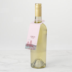 De brug van Lissabon in  stijl Flessenhanger