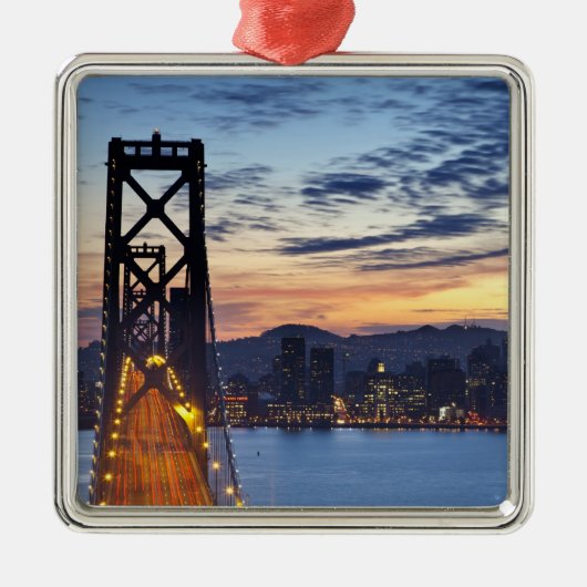 De Brug van Treasure Island Metalen Ornament (Voorkant)
