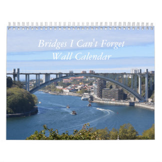 De bruggen die ik niet kan vergeten Muur Kalender