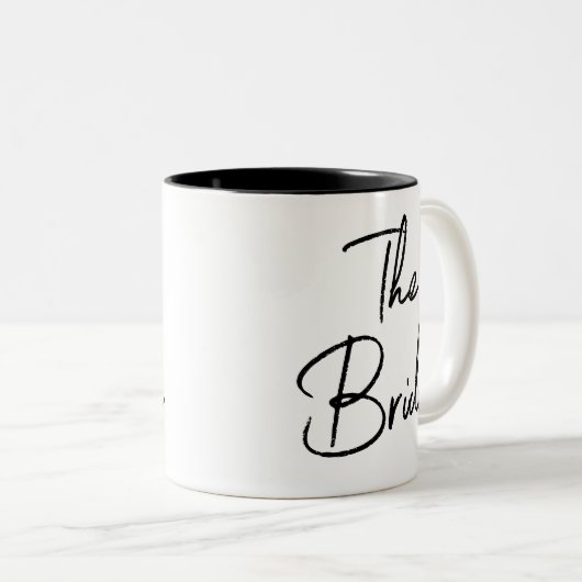 De bruid bruiloft koffie Mok (Voorkant rechts)