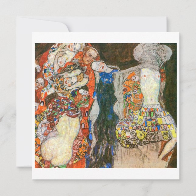 De bruid | Gustav Klimt | (Voorkant)
