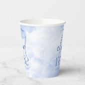 De bruid is op Cloud Nine Bachelorette Party Papieren Bekers (Links)