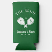 De Bruid Laatste Swing Pickleball Bachelorette (Achterkant)