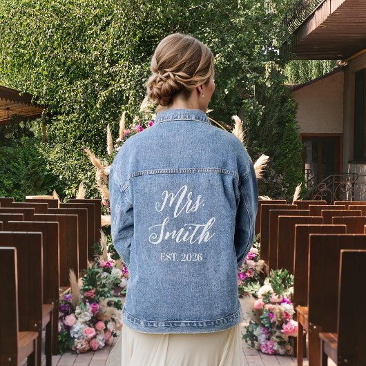 De Bruid Mevrouw Gevestigd Denim Jacket