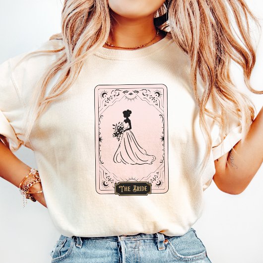 De Bruid Tarot Voorspelling Juffrouwenfeest T-shirt