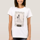 De Bruid Tarot Voorspelling Verlovingsfeestje T-shirt (Voorkant)