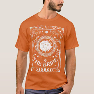 De Bruid Tarotkaart Bruid Wordt Mystieke Boho Bac T-shirt