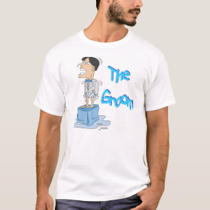 De bruidegom [Hey, wie is die man op het blokijs?] T-shirt