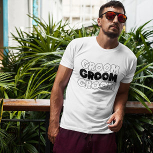 De bruidegom (naam) t-shirt