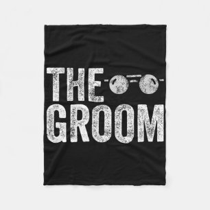 De Bruidegom Sungles Bruidsfeest Trouw Bruidegom Fleece Deken