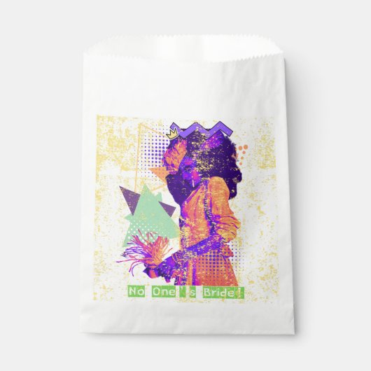 De bruidsgunst van niemand bedankzakje (Voorkant)