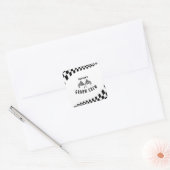 De Bruidsjonker Crew Vierkante Sticker (Envelop)