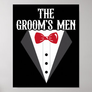 De Bruidsjonkers Man Bruidegom Squad Heren Nacht V Poster