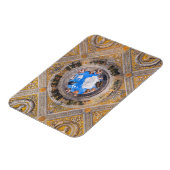 De bruidskamer, plafond door Andrea Mantegna Magneet (Linkerzijde)